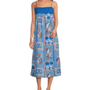 EUC Printfresh’s Tidal Tapestry Woven Maxi Nightgown in XL